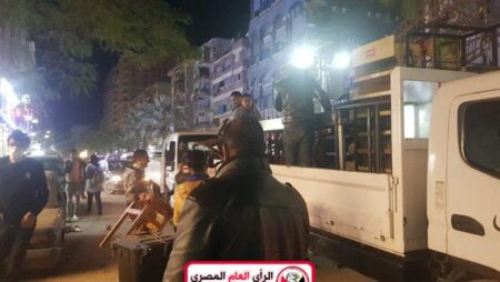 إزالة 1384 حالة إشغال خلال حملة مكبرة في الإسكندرية 4