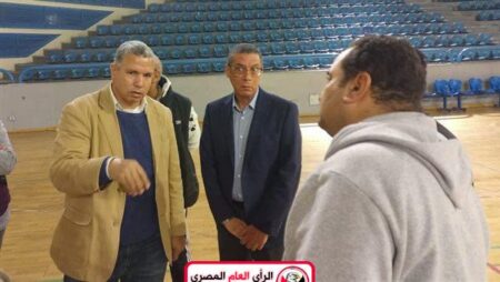 اتحاد الطائرة يتفقد الصالات المغطاة باستاد القاهرة قبل استضافة البطولة العربية 5