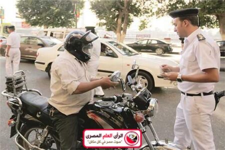 تحرير 588 مخالفات لقائدي الدراجات النارية لعدم ارتداء ”الخوذة” 15