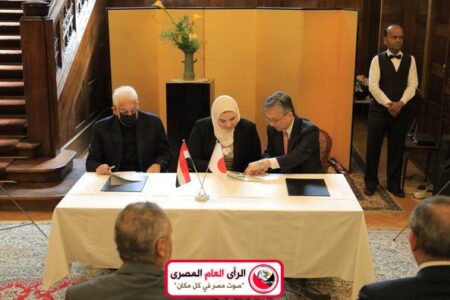 القباج تشهد توقيع اتفاقية تعاون بين السفارة اليابانية بالقاهرة وجمعية تكاتف للتنمية 2