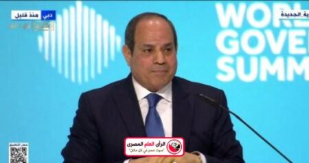 الرئيس السيسي: نسعى للتواجد على 12% من مساحة مصر خلال 10 سنوات 1