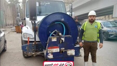 انتشار معدات القاهرة والجيزة : لمياه الشرب والصرف الصحي تحسبا لسقوط أمطار 20