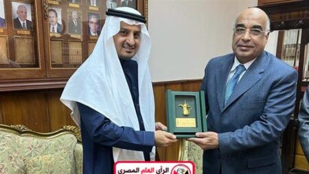 قنصل السعودية بالإسكندرية يهنئ رئيس محكمة الاستئناف لتوليه المنصب الجديد 9