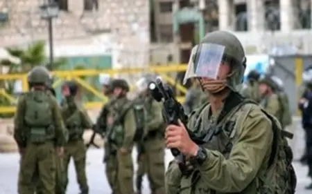 اصابة ثلاثة فلسطينيين بالرصاص الحي في اريحا 2