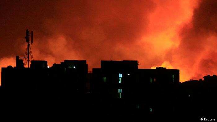 حريق ومشاجرات في نطاق مجمع للصناعات العسكرية في الخرطوم 1