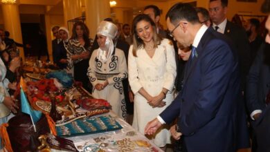 وزيرة الثقافة ... تشهد انطلاق فعاليات أيام الثقافة لجمهورية كازاخستان 6