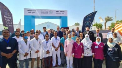 "محافظ جنوب سيناء" و"رئيس هيئة الرعاية الصحية" يفتتحان مستشفى الطور المُصغر <<EHA FIELD HOSPITAL>> بجنوب سيناء 73