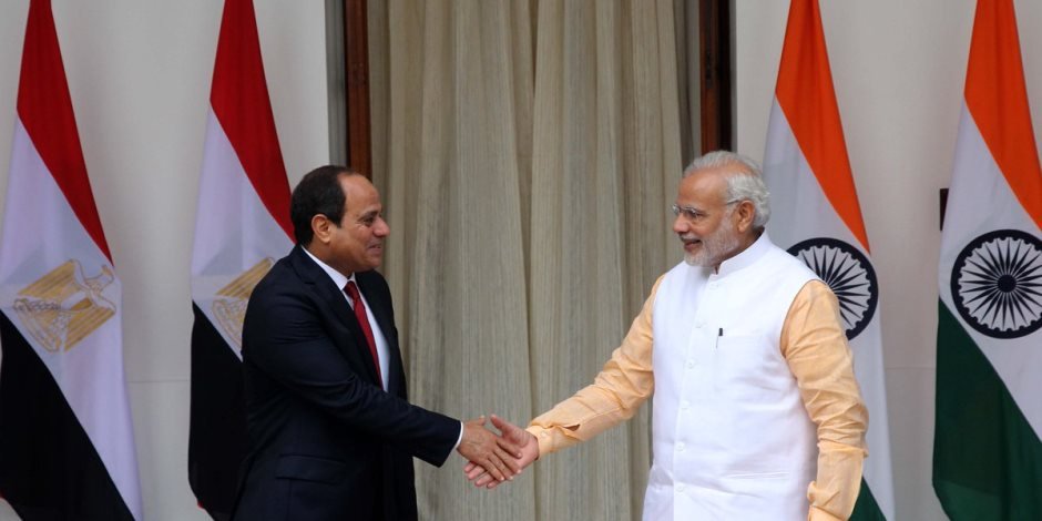 9 سنوات إنجازات.. إرتقاء العلاقات المصرية الهندية فى عهد الرئيس السيسى 1