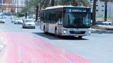 المركز الموحد للنقل التابع للهيئة الملكية لمدينة مكة المكرمة ... بدء المرحلة التجريبية الثالثة لمشروع حافلات مكة 44