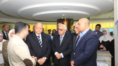 وزير التربية والتعليم ومحافظ القاهرة يتفقدان اللجان الخاصة المنعقدة داخل مستشفى سرطان الأطفال 57357 4