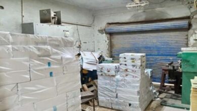 ضبط 7500 نسخة كتب داخل ورشة تجليد بدون تفويض بالمخالفة للقانون بالقاهرة 2