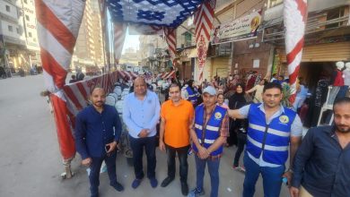 حزب حماة وطن بالاسكندرية يقيم قافلة طبيه بالمراغي 16