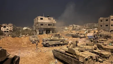 توغل الجيش الإسرائيلي في قطاع غزة 8