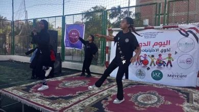 الرياضة تنظم إحتفالية لابناء مشروع نتوحد من أجلهم بمساهمة من جمعية رسالة 14