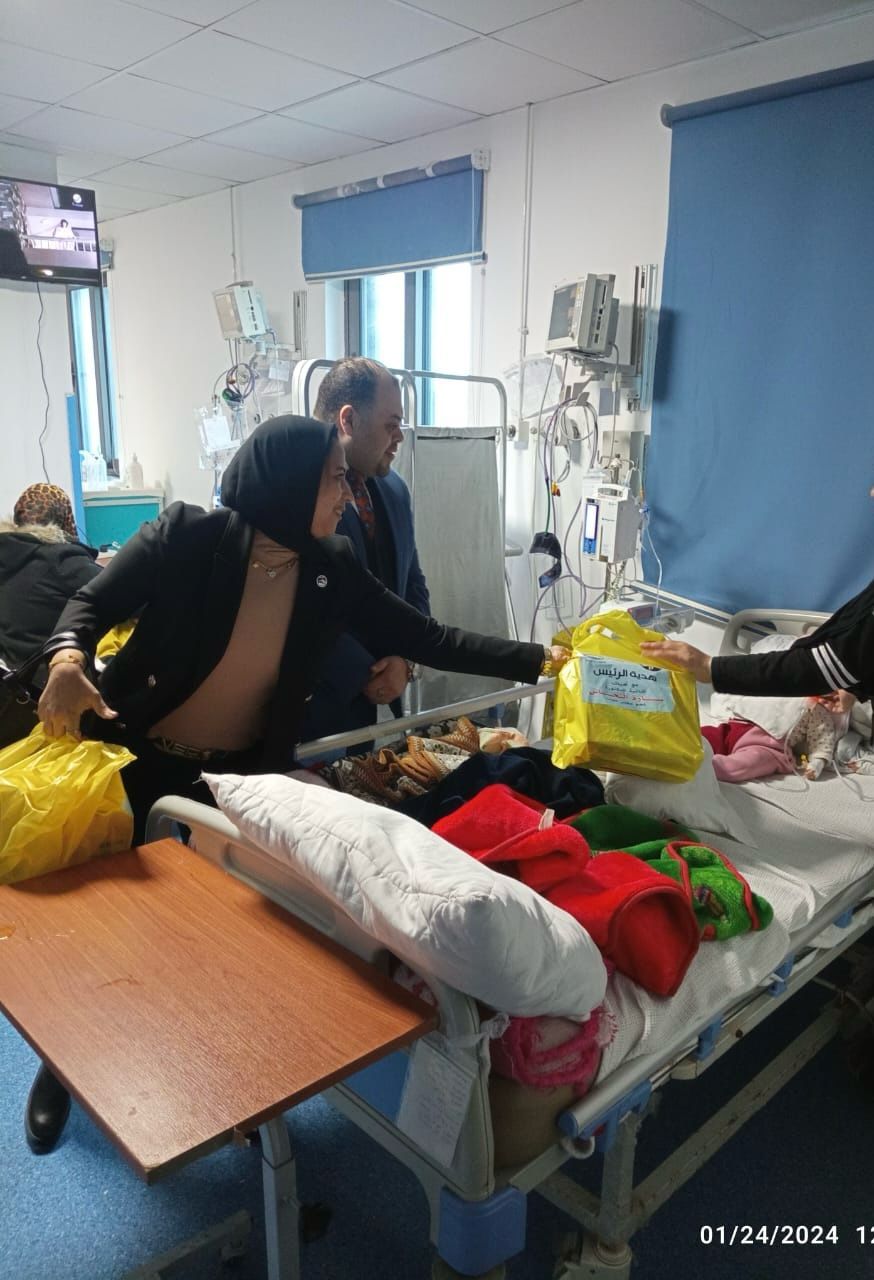 《حافظ والنحاس》 نواب الصحة بالإسكندرية في زيارة لمستشفى العجمي بالإسكندرية 9