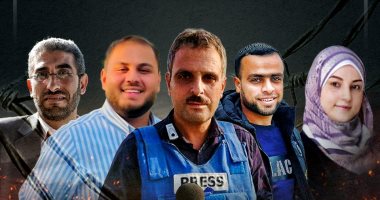 ارتفاع عدد شهداء الصحفيين فى غزة لـ112 صحفيا بقصف إسرائيلى على القطاع 3