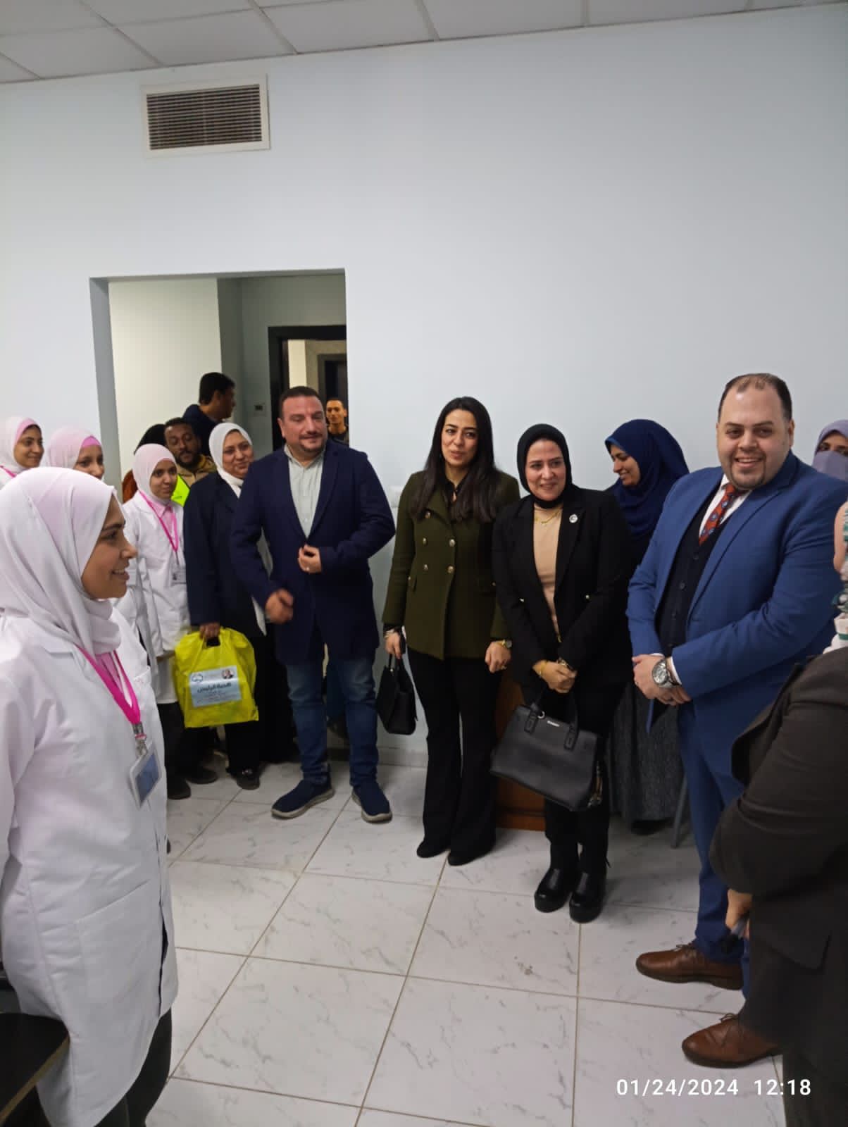 《حافظ والنحاس》 نواب الصحة بالإسكندرية في زيارة لمستشفى العجمي بالإسكندرية 5