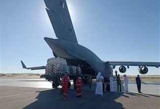 مطار العريش: استقبال 612 طائرة نقلت نحو 16 ألف طن مساعدات دولية لغزة 8