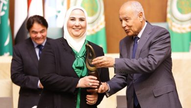 جامعة الدول العربية تكرم وزيرة التضامن الاجتماعي في اليوم العربي للاستدامة..  12