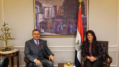 وزيرة التعاون الدولي تلتقي السفير القطري بالقاهرة لمناقشة تعزيز التعاون المشترك بين البلدين 66