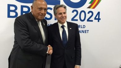 وزير الخارجية يلتقي نظيره الأمريكي على هامش اجتماعات مجموعة العشرين 14