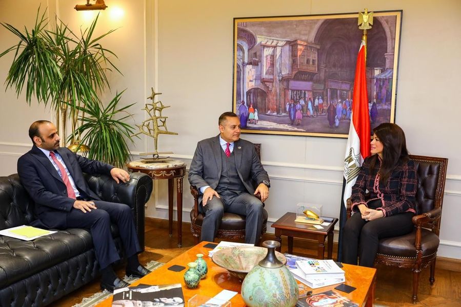 وزيرة التعاون الدولي تلتقي السفير القطري بالقاهرة لمناقشة تعزيز التعاون المشترك بين البلدين 5