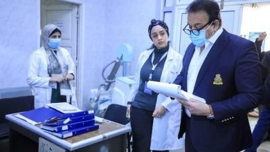 وزير الصحة يتفقد مستشفى الشروق المركزي ويوجه باحالة مدير المستشفي والأطباء المتغيبين للتحقيق 22