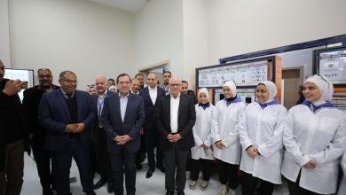 وزير البترول ومحافظ بورسعيد ورئيس وأعضاء لجنة الطاقة والبيئة يتفقدون مدرسة ظهر والمركز المتميز 5