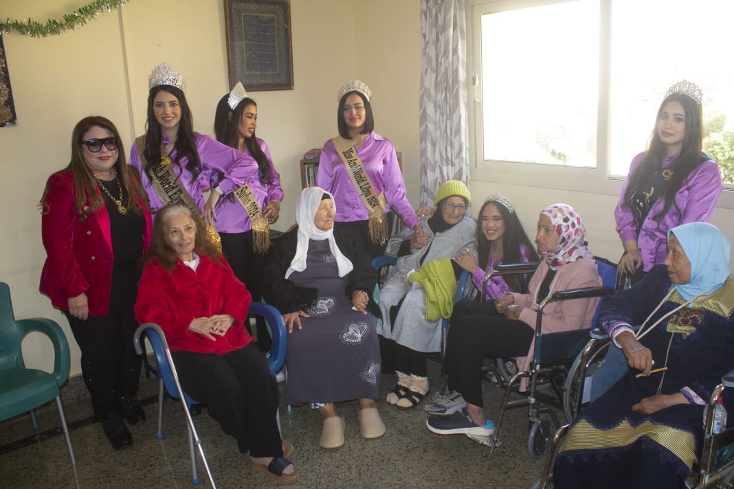 ملكات جمال العرب يطلقن حملة فاكرينك ياغاليه لامهات مصر 14